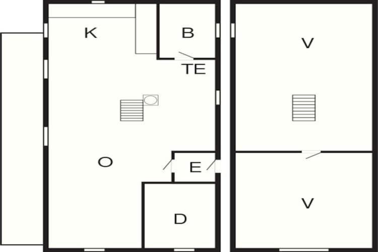 4 Person Holiday Home In スケーエン エクステリア 写真